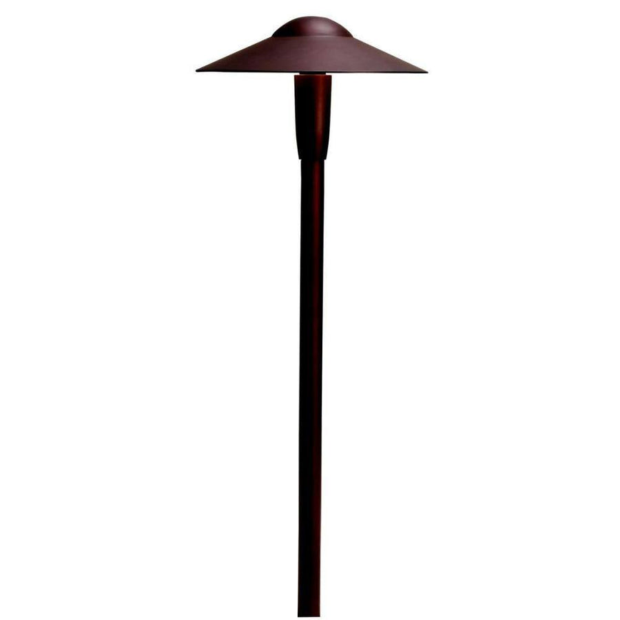 Kichler 15810AZT30R LED Retrofit Dome Path Light, Updated LED Lamp Style - Atlantic Lighting