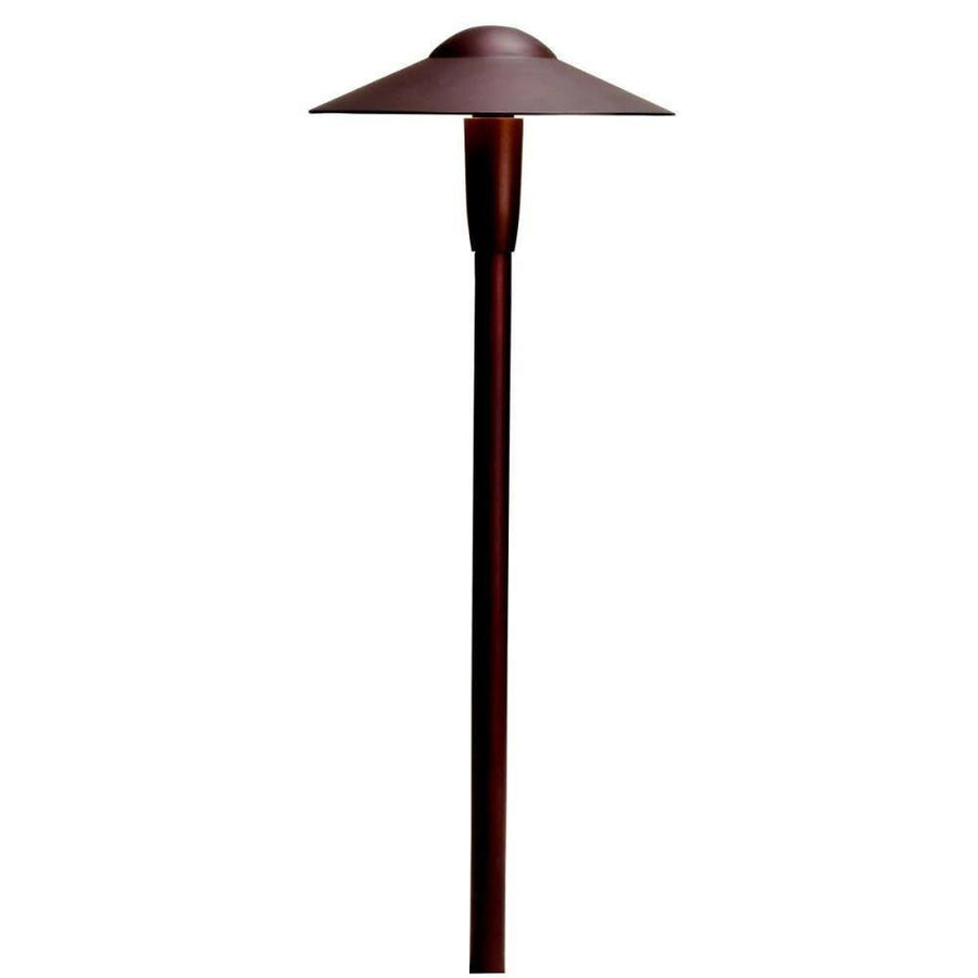 Kichler 15810AZT30R LED Retrofit Dome Path Light, Updated LED Lamp Style - Atlantic Lighting