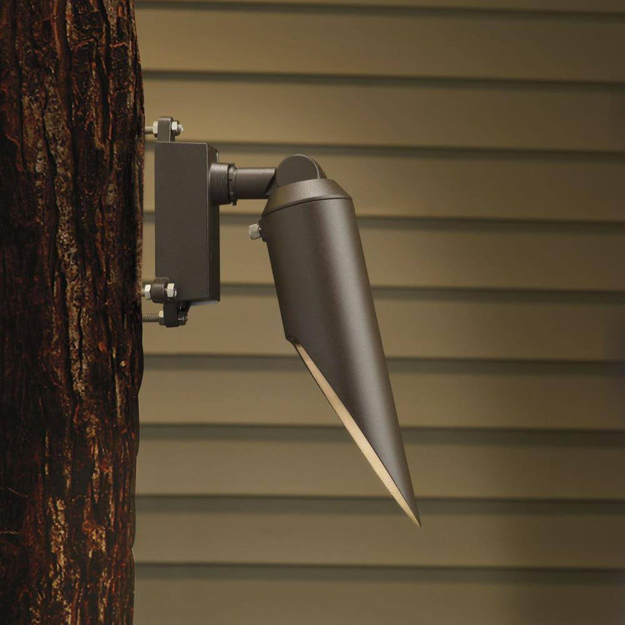 Kichler 15494AZT Long Cowl Mini-Accent Light Up and Down - Atlantic Lighting