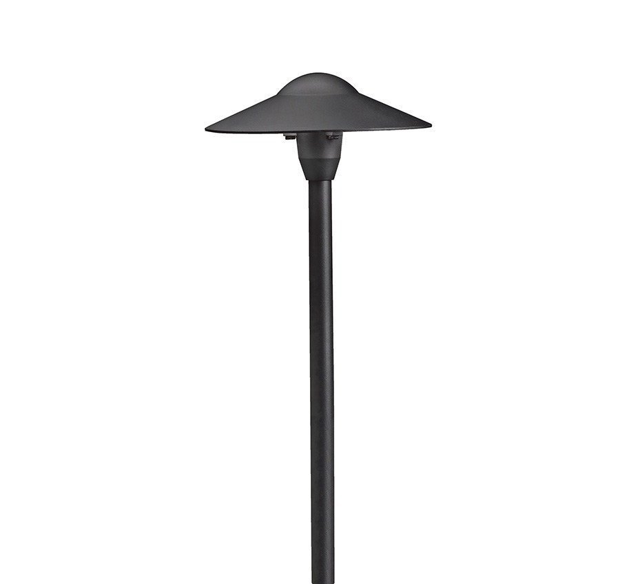 Kichler 15310AZT One Light Dome Path Light - Atlantic Lighting