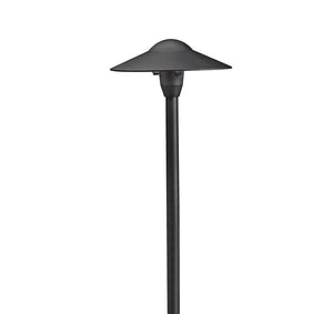 Kichler - One Light Dome Path Light - Textured Black - Landscape Lighting  - Big Frog Supply - 1