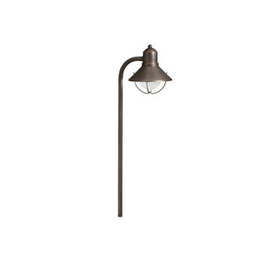 Kichler - Seaside Collection 120 Volt Traditional Marine Lantern - Olde Brick - Landscape Lighting  - Big Frog Supply - 1