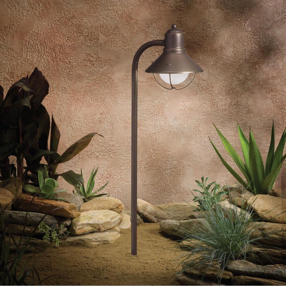 Kichler 15438OZ Seaside Collection Traditional Marine Lantern Path and Spread Light - Atlantic Lighting