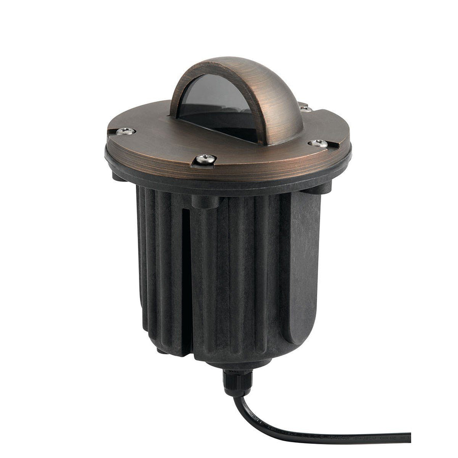 Kichler 15499CBR 12V Brass Side Throw In Ground CBR - Atlantic Lighting