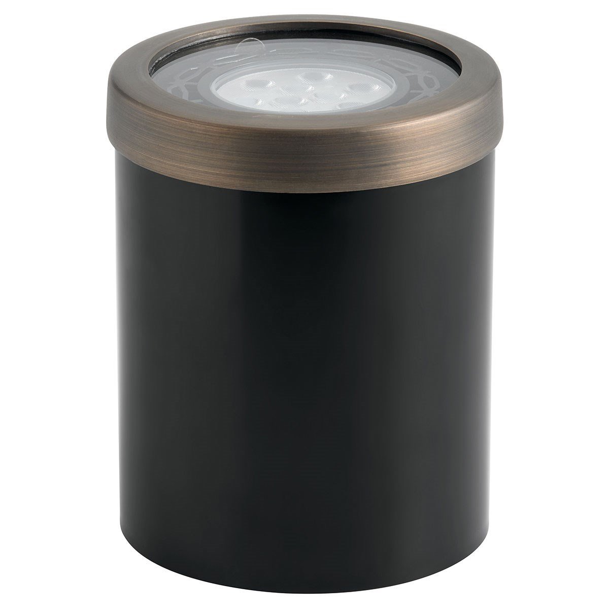 Kichler 15507CBR 12V PAR 36 Brass Well Trim CBR - Atlantic Lighting