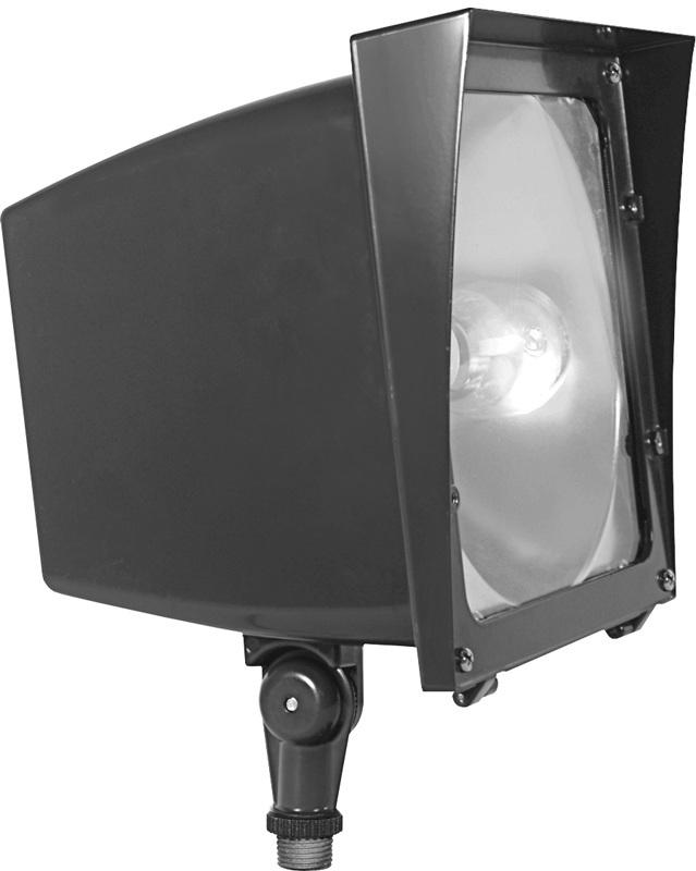 RAB Lighting EZHH100QT Bronze 100w ED17 Floodlight - Atlantic Lighting