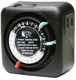 Paige Electric Corporation - Plug in Mechanical Timer Outdoor Rated -  - Outdoor Lighting  - Big Frog Supply