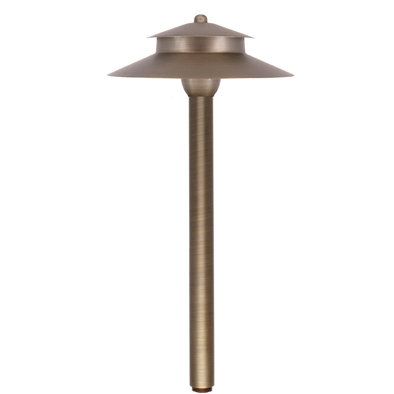 Total Light TL-PL-2TIER-24-CB ® Naples Two-tiered Path Light with 24" Stem - Atlantic Lighting