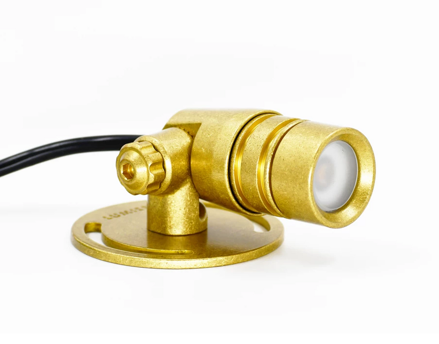 Lumien M4B5-5.5W-30K-R M4B5-5.5W Full Assembly w/ 5.5 Watt Micro Light Source, Underwater Short Solid Shroud - Atlantic Lighting